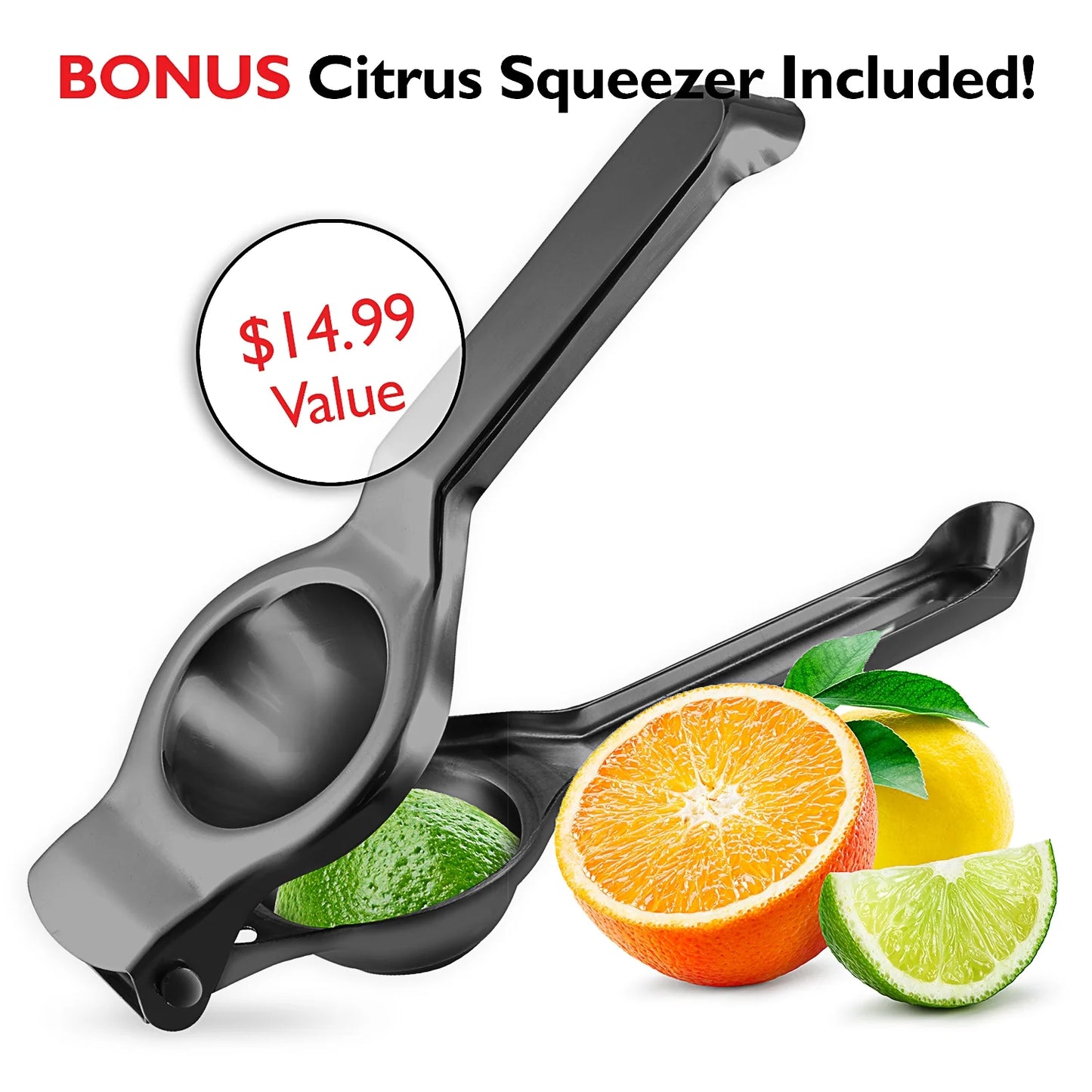 DeBoom 16pc Bartender Cocktail Shaker Set, Stainless Steel Bartender Kit Bar Tool Set, with All Bar Accessories Plus Lemon Squeezer and Great Recipe Book